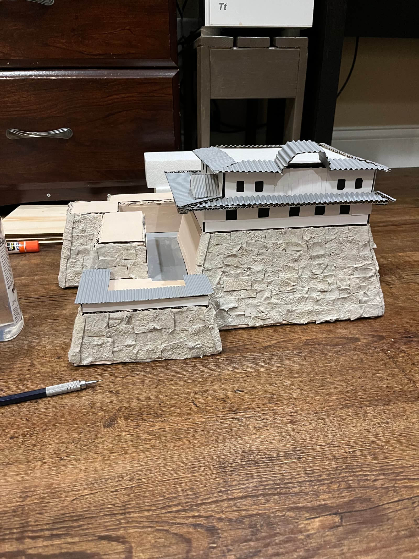 Castle build stage