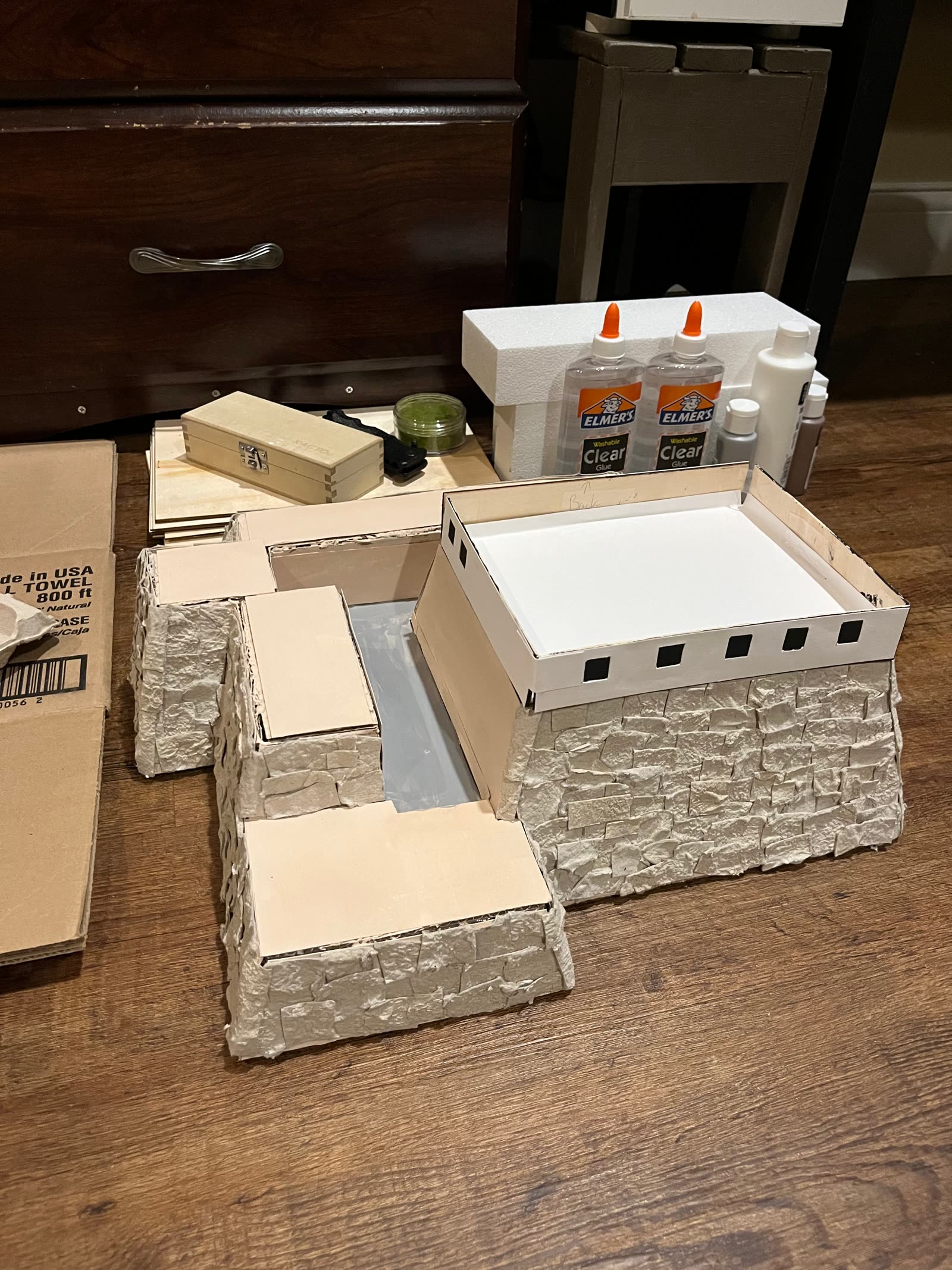 Castle build stage