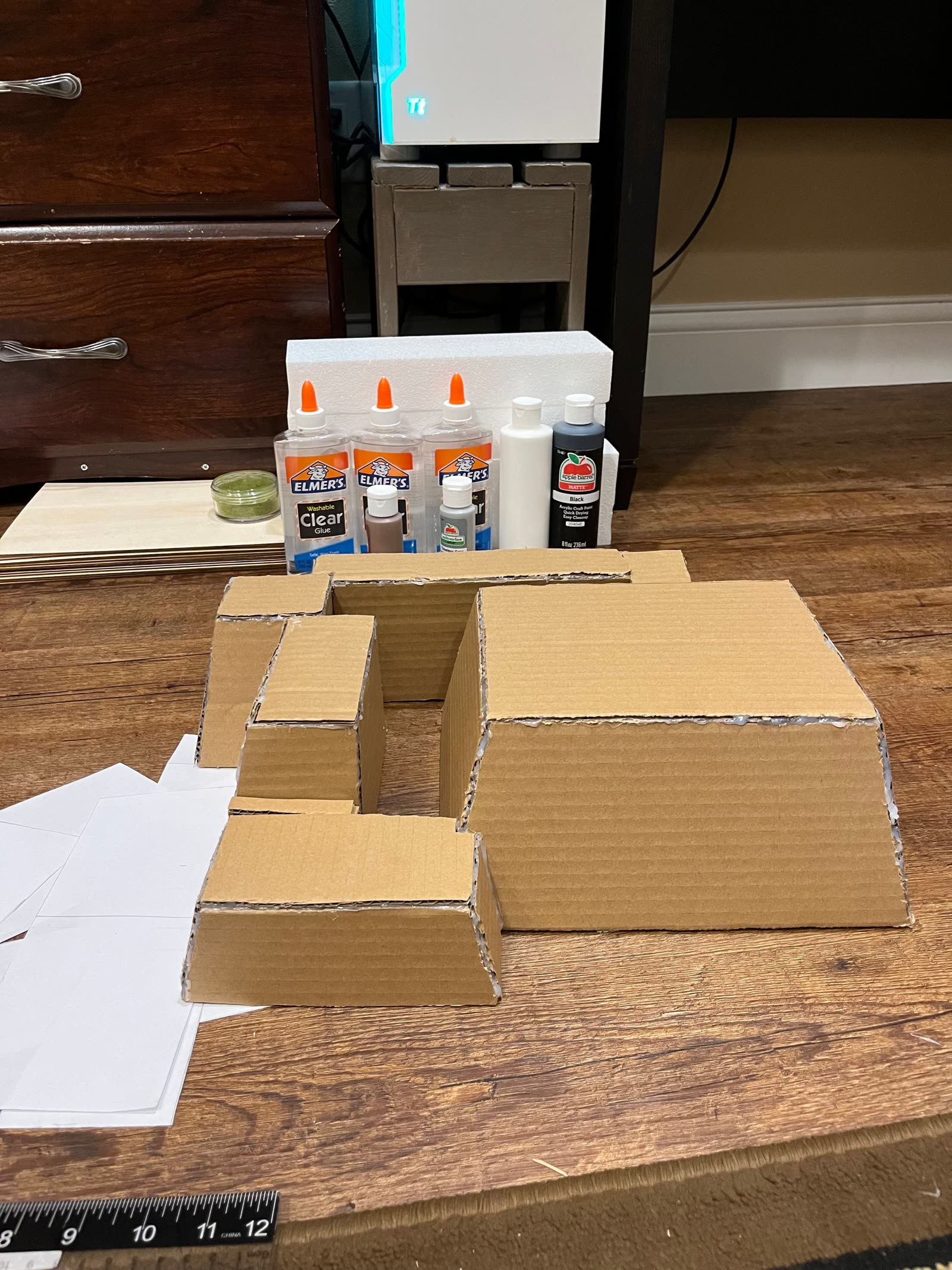 Castle build stage
