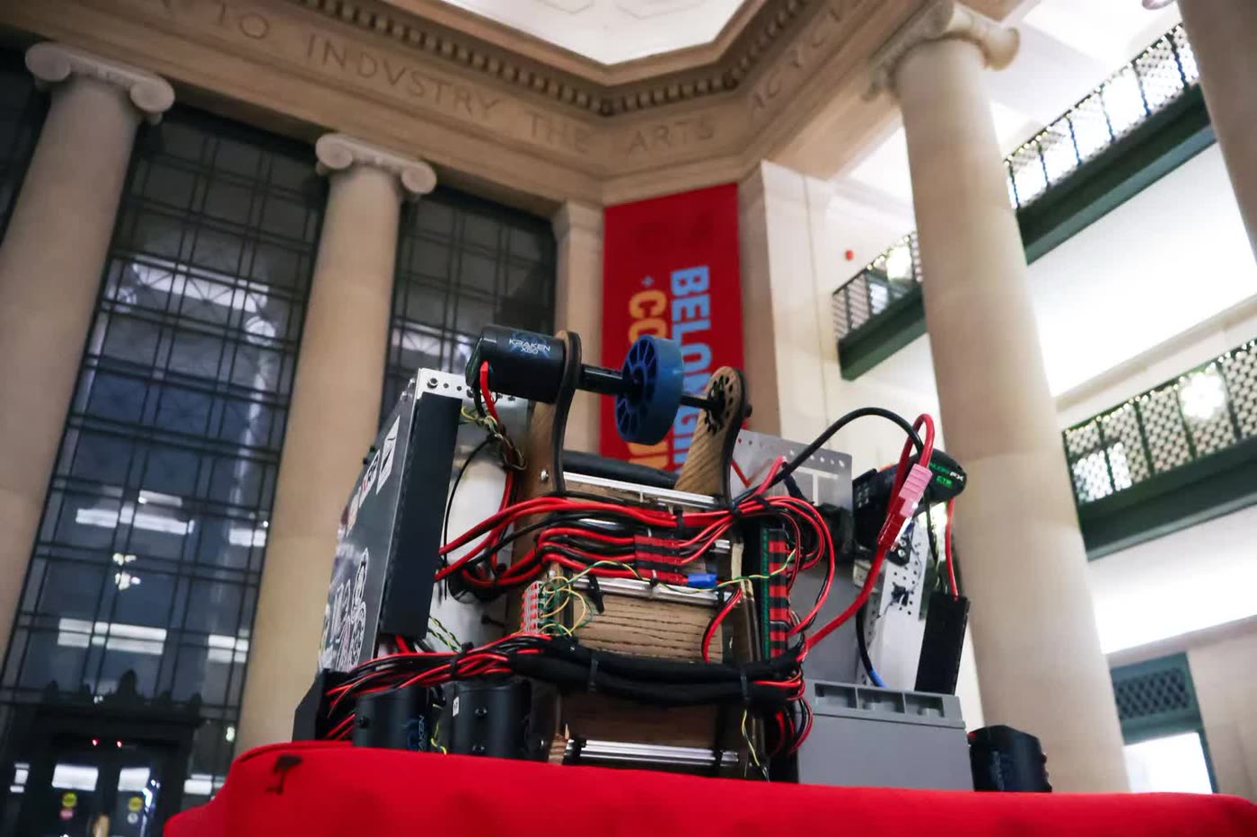 Robot electrical wiring